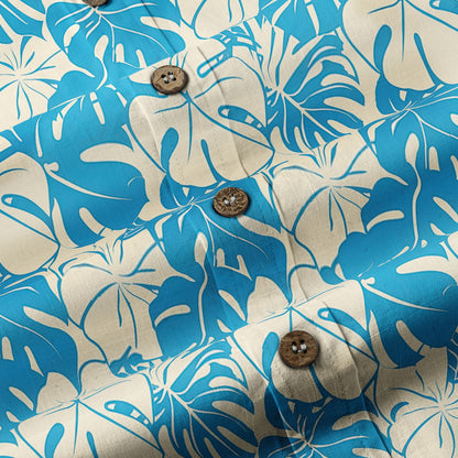 Retro Aloha Flowers Hawaii Shirt, Floral Hawaiian Button Down Shirt