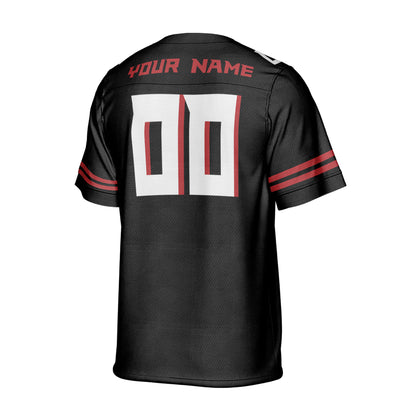 Personalize Football Team Vintage Awesome AF Football Jersey