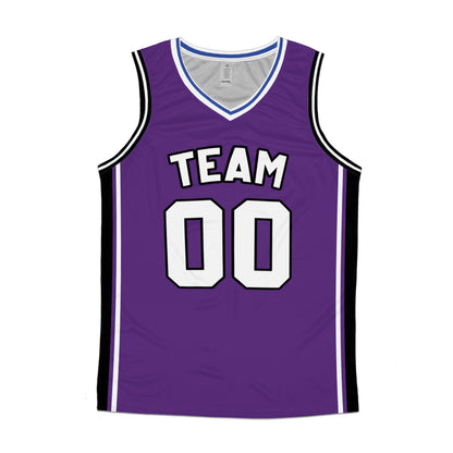 Custom Team Purple Basketball Jersey