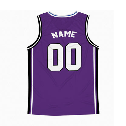 Custom Team Purple Basketball Jersey