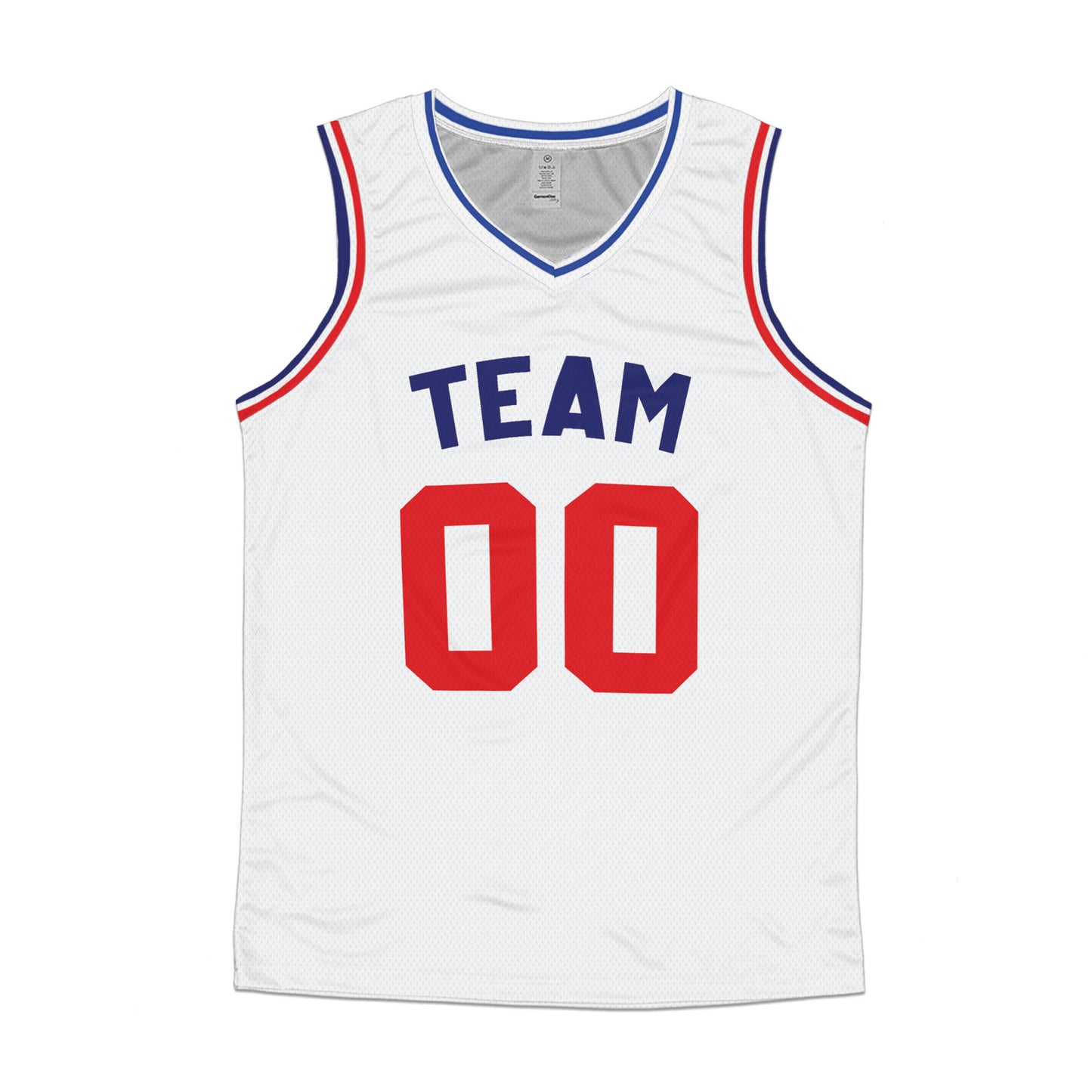 Custom Team White Basketball Jersey