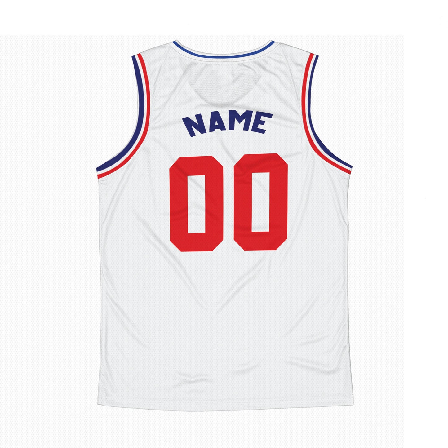 Custom Team White Basketball Jersey