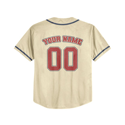 Personalized Name Custom Collection Sand Baseball Jersey