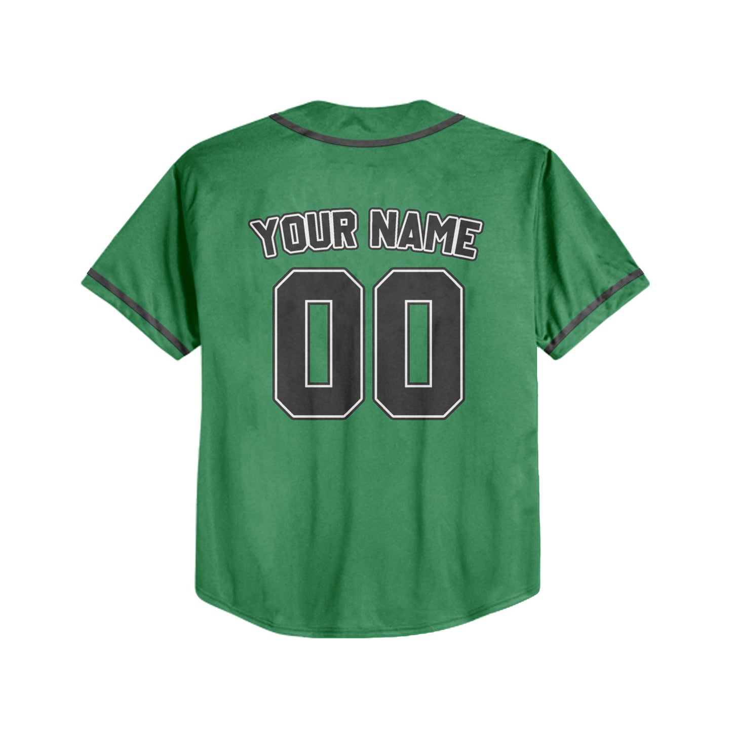 Personalized Team Name And Number Custom Collection Great Green Baseball Jersey