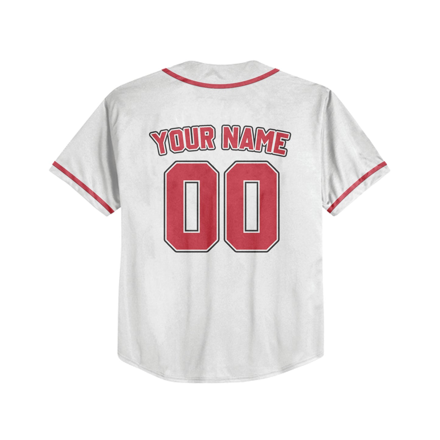Personalized Team Name And Number Custom Collection Great White Baseball Jersey