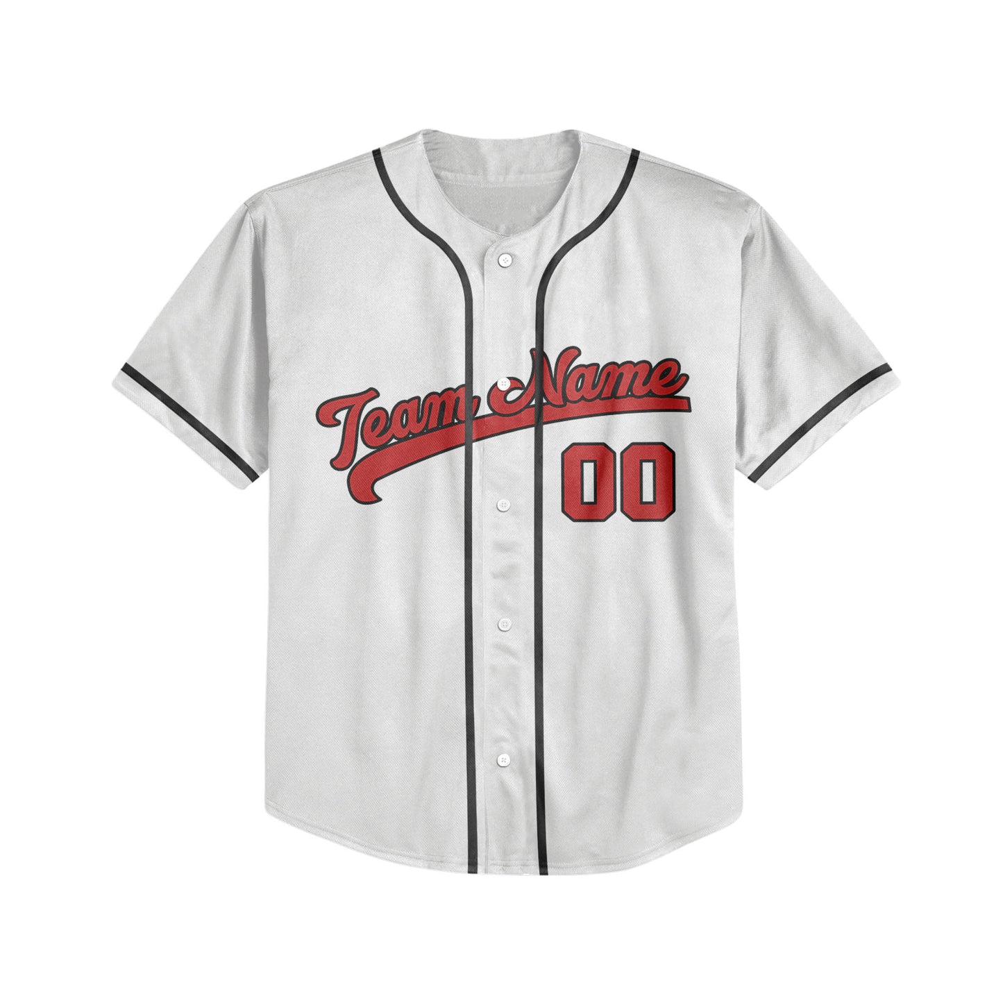 Personalized Team Name Awesome Custom Collection White Color Baseball Jersey