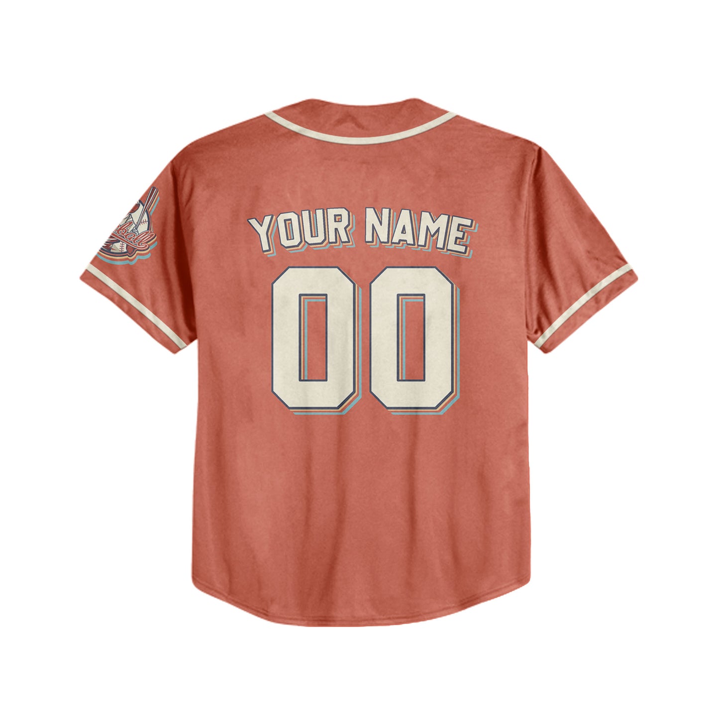 Personalized Vintage Team Name And Number Custom Collection Red Baseball Jersey