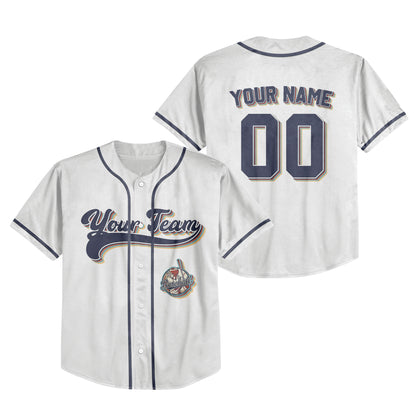 Custom Logo Vintage Team Baseball Jersey