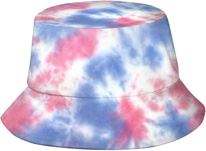 Tropical Banana Leaf Print Bucket Hat Unisex Summer Sun Hat UV Protection Casual Outdoor Beach Vacation Fisherman Hat