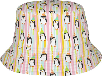 Shark Print Bucket Hat Ocean Animal Pattern Sun Hat