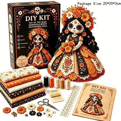 Halloween Patchwork Doll DIY Kit