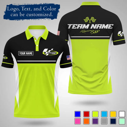 Personalized Name Team Logo And Color For Racing Teams