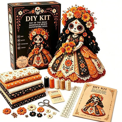 Halloween Patchwork Doll DIY Kit