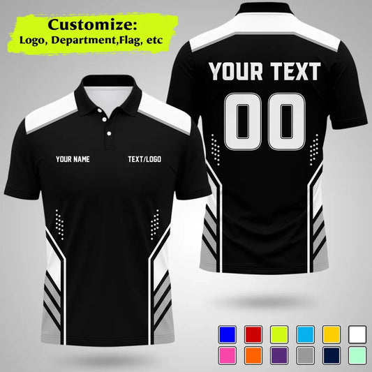 Personalized Team Polo Shirt Name Logo Number Polo Shirts