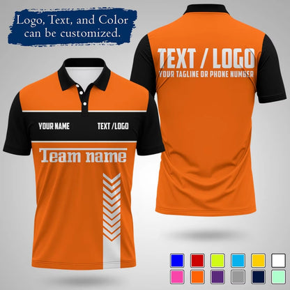 Personalized Sports Mechanic Polo Shirt