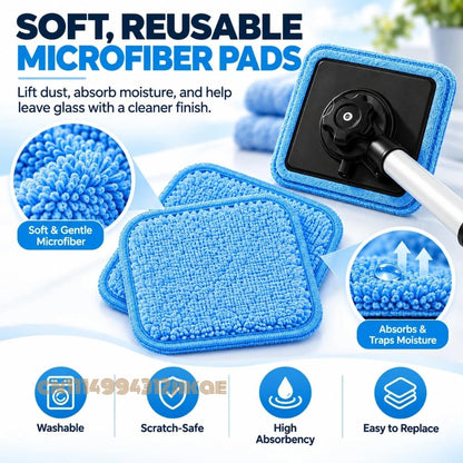 🚙Dual-Sided Magnetic Windshield Cleaner – Clean Both Sides at Once