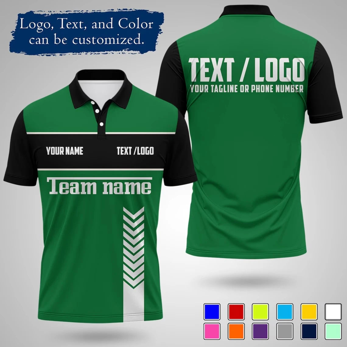 Personalized Sports Mechanic Polo Shirt