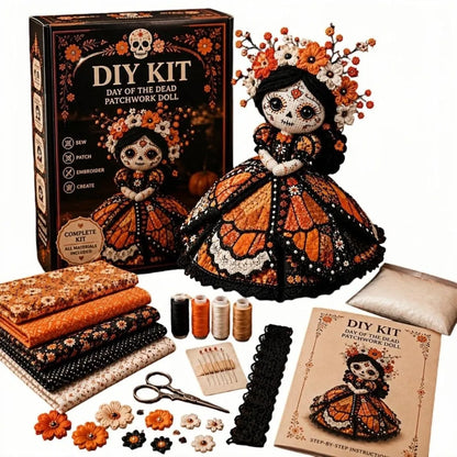 Halloween Patchwork Doll DIY Kit