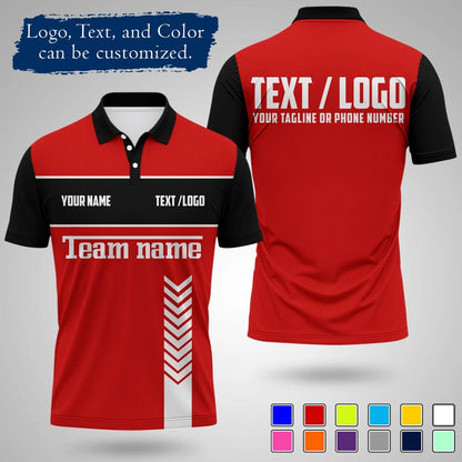 Personalized Sports Mechanic Polo Shirt