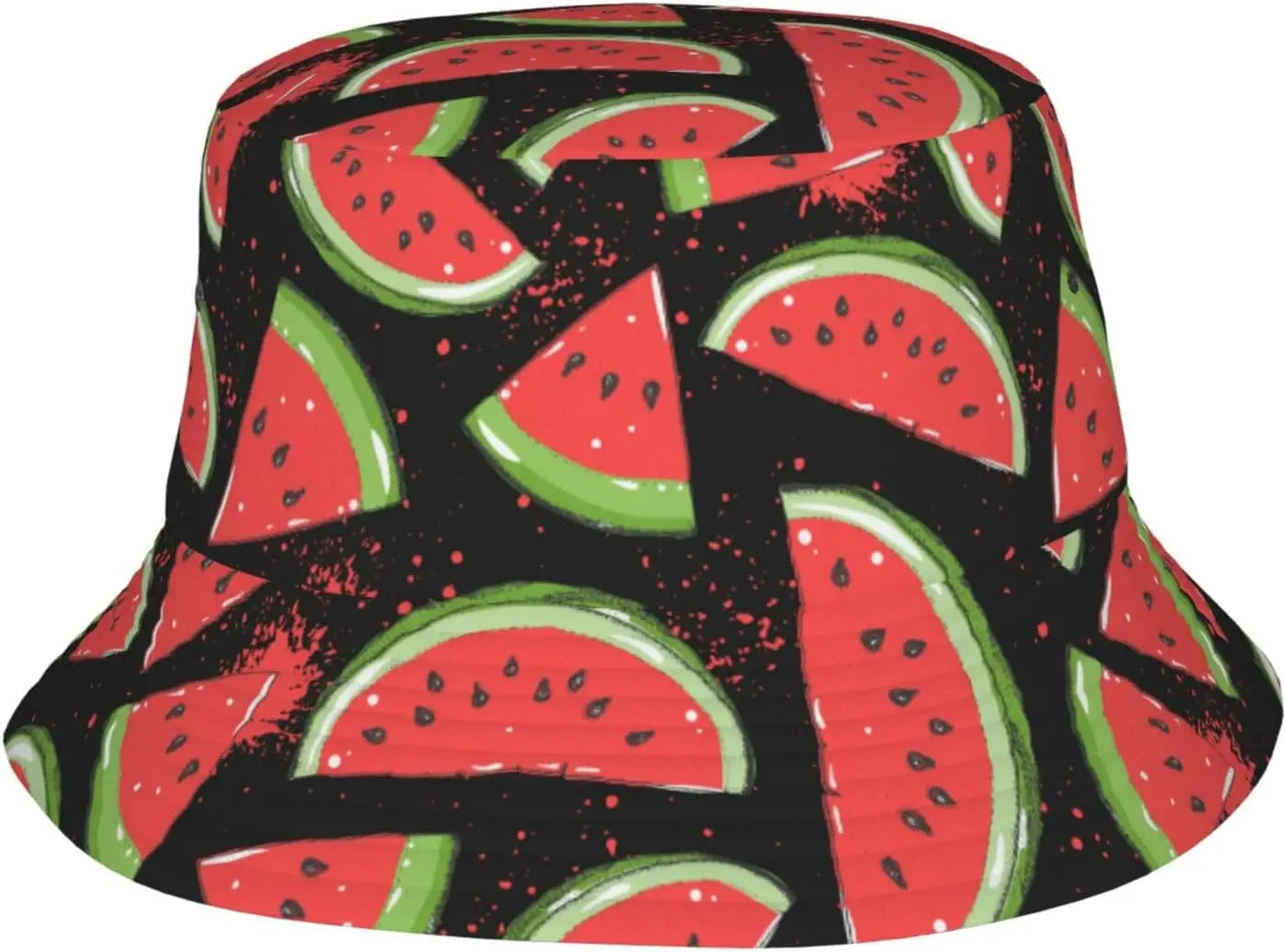 Tropical Banana Leaf Print Bucket Hat Unisex Summer Sun Hat UV Protection Casual Outdoor Beach Vacation Fisherman Hat