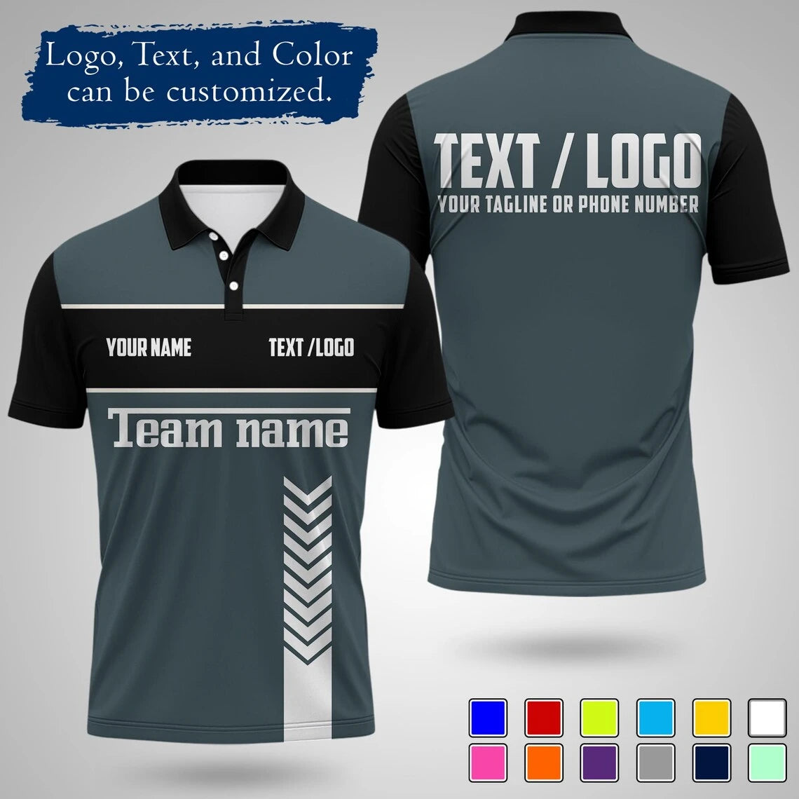 Personalized Sports Mechanic Polo Shirt