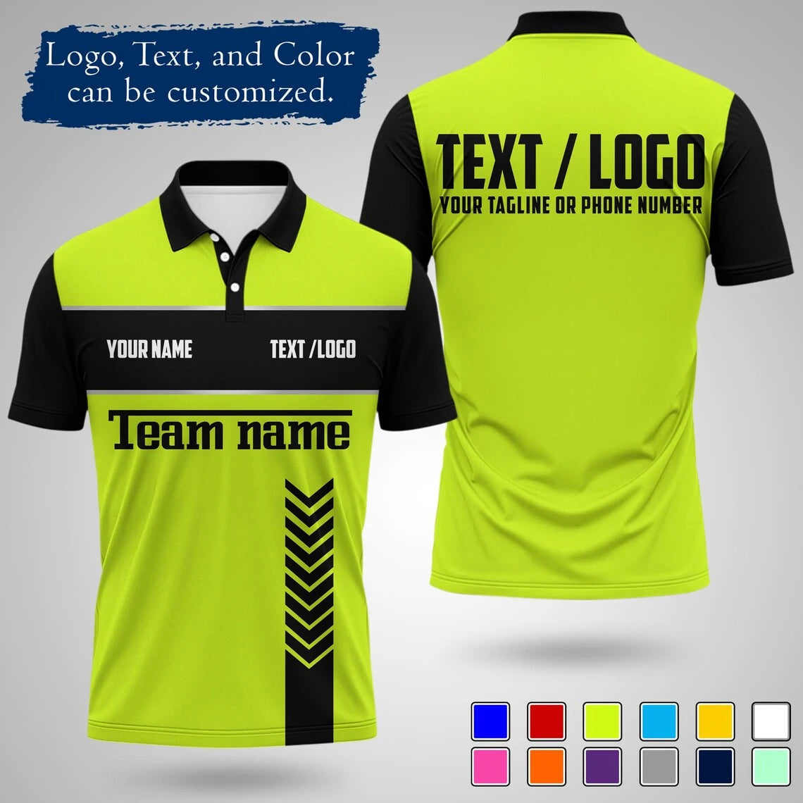 Personalized Sports Mechanic Polo Shirt