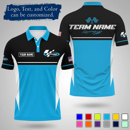 Personalized Name Team Logo And Color For Racing Teams