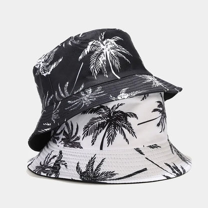 Fashion Coco Print Bucket Hat Unisex