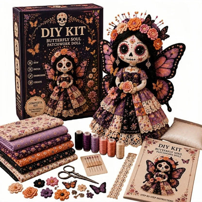 Halloween Patchwork Doll DIY Kit