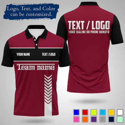 Personalized Sports Mechanic Polo Shirt