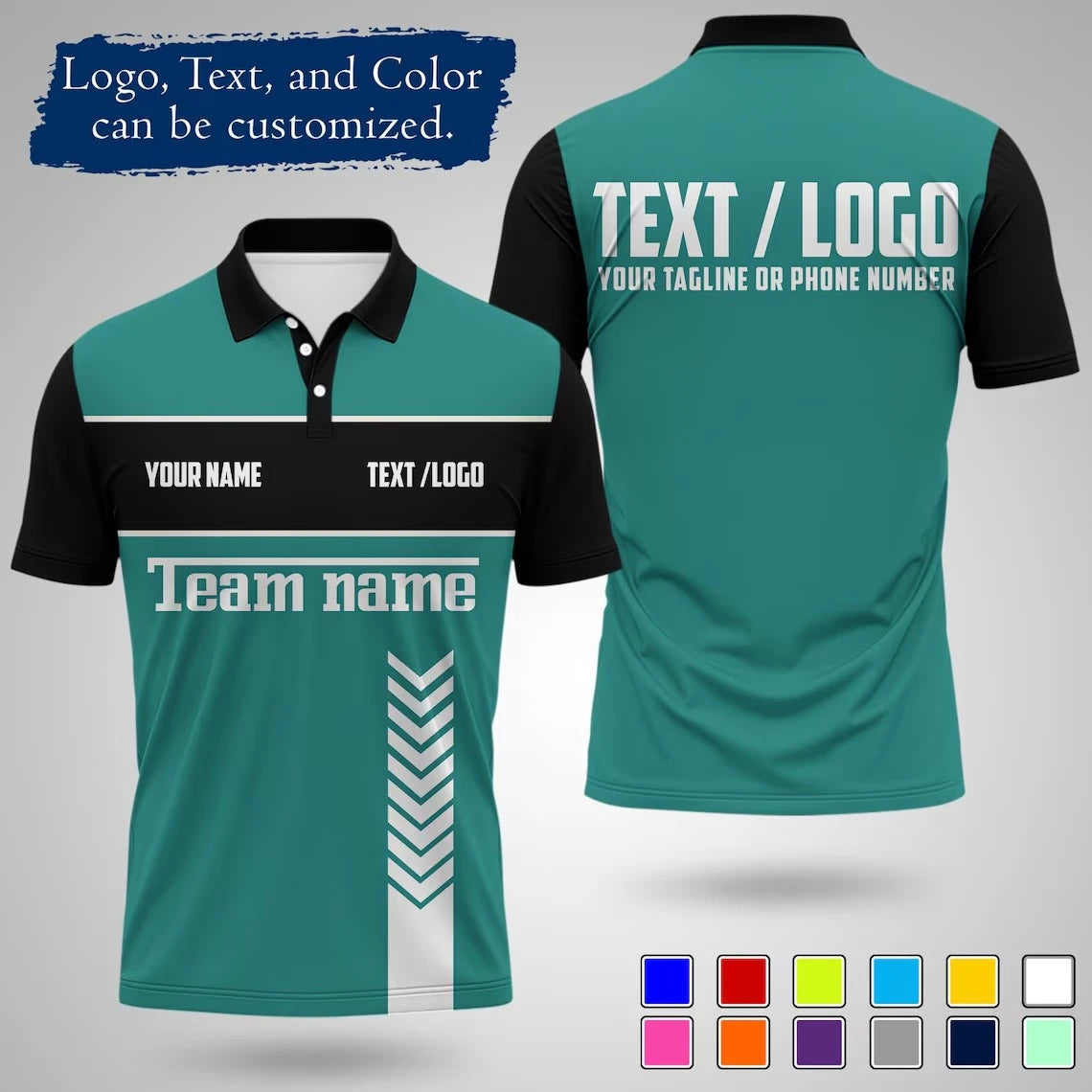 Personalized Sports Mechanic Polo Shirt
