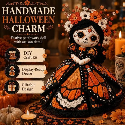 Halloween Patchwork Doll DIY Kit