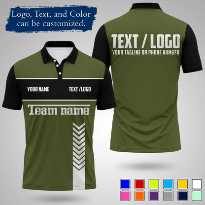 Personalized Sports Mechanic Polo Shirt