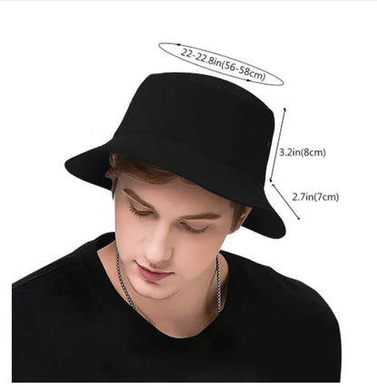 Veterinarian Pet Pattern Bucket Hats Summer Sun Beach Travel Outdoor