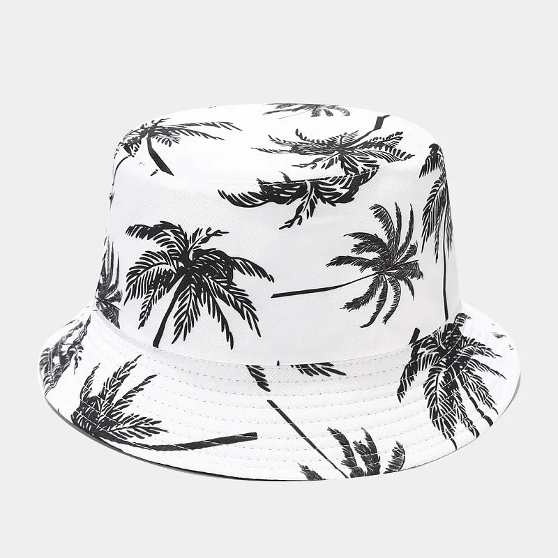 Fashion Coco Print Bucket Hat Unisex