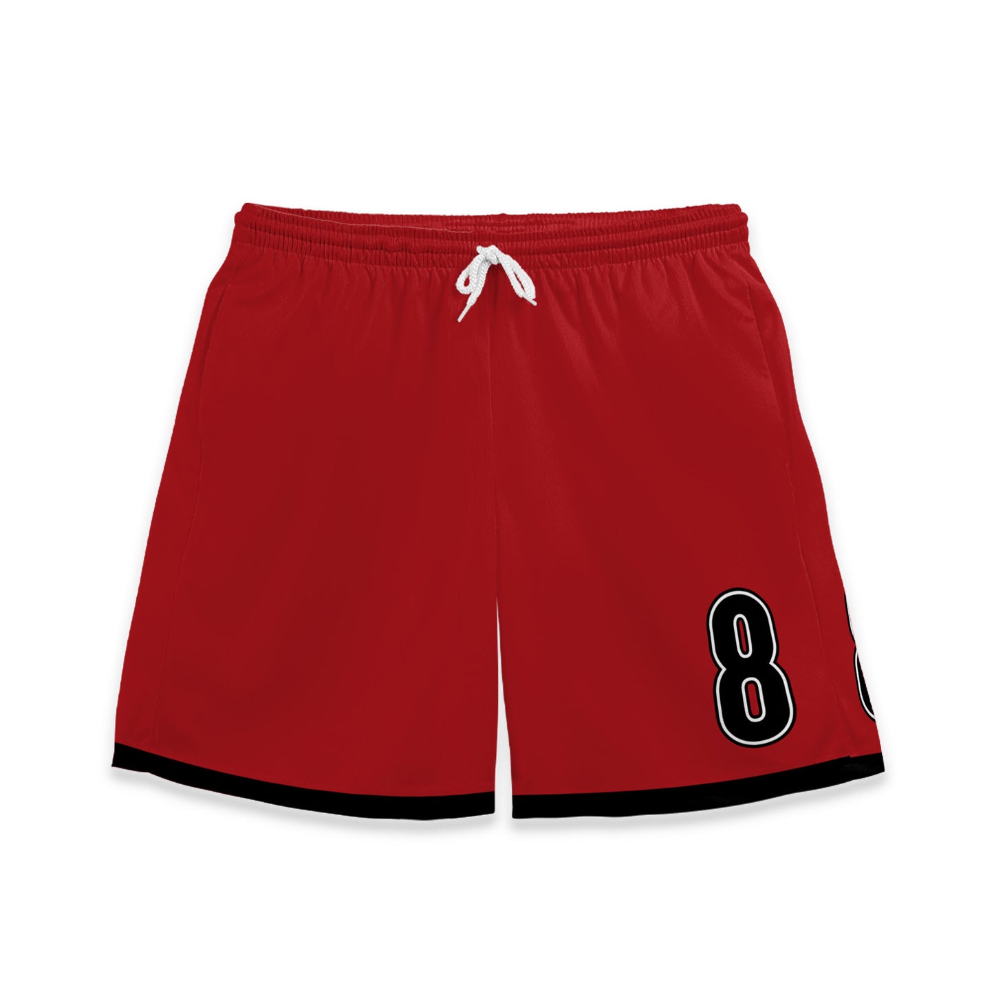 Custom Team Red and Mustard Yellow Bold Stripe Soccer Jersey