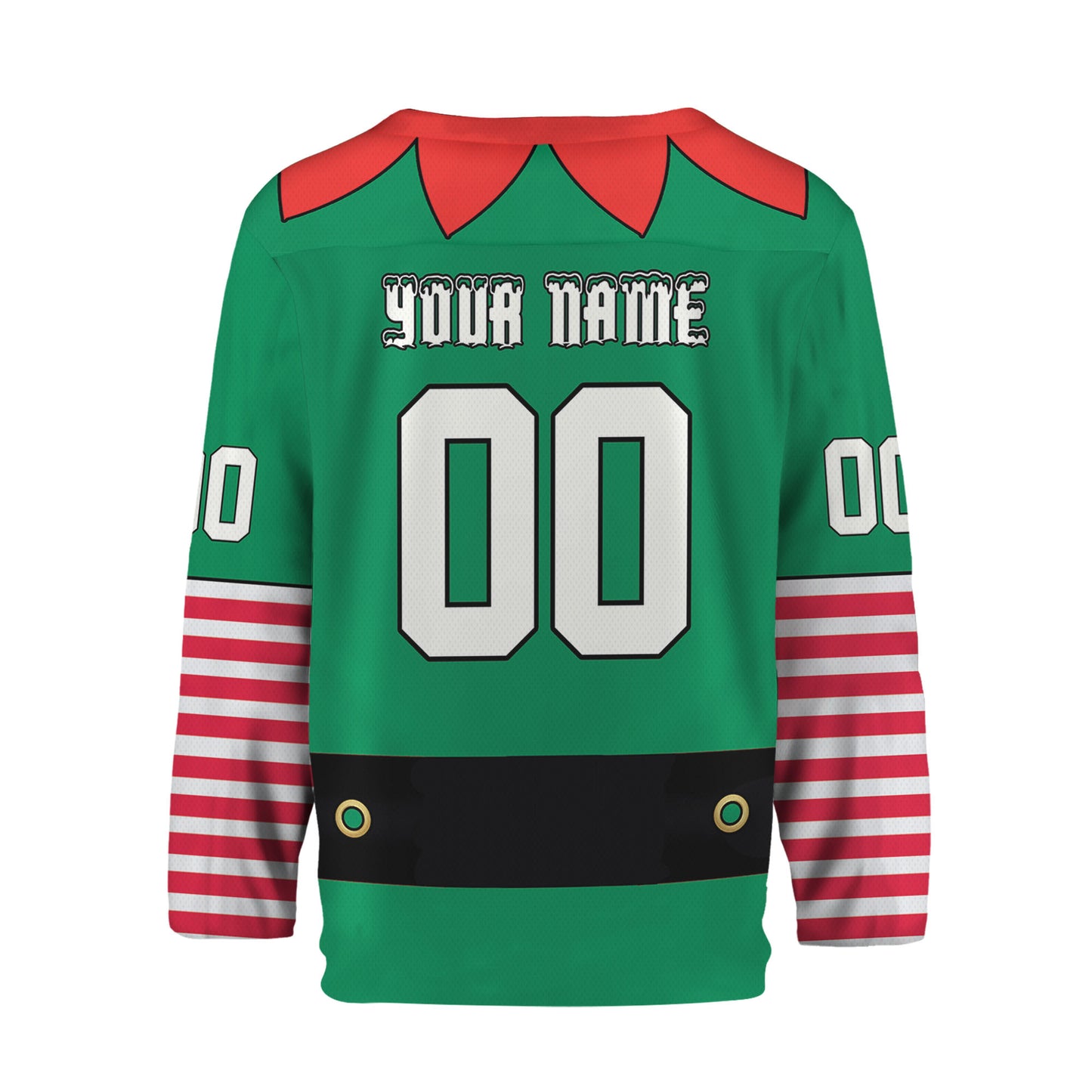 Custom Elf Team Hockey Jersey