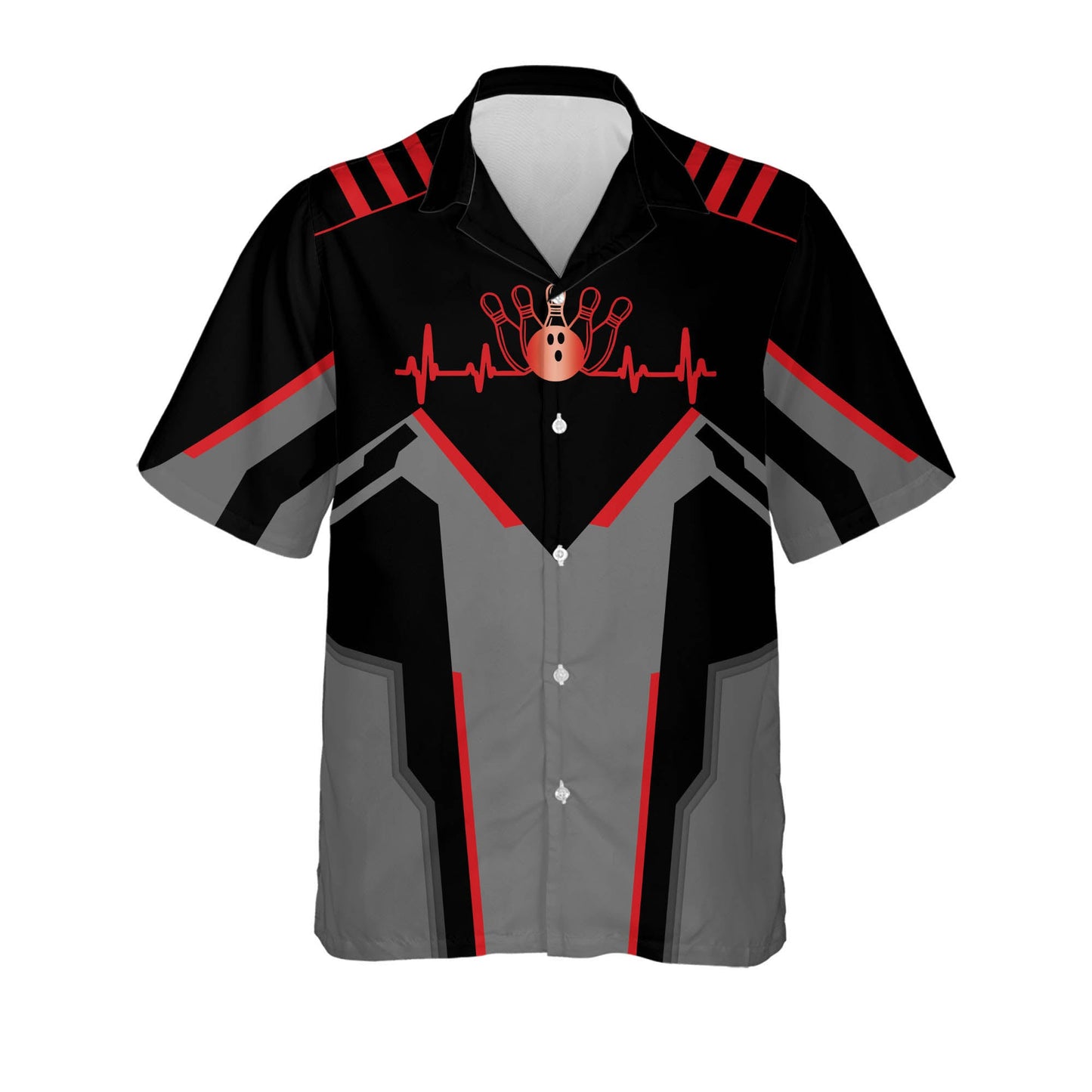 Button-Down Hawaiian Shirt HB0042