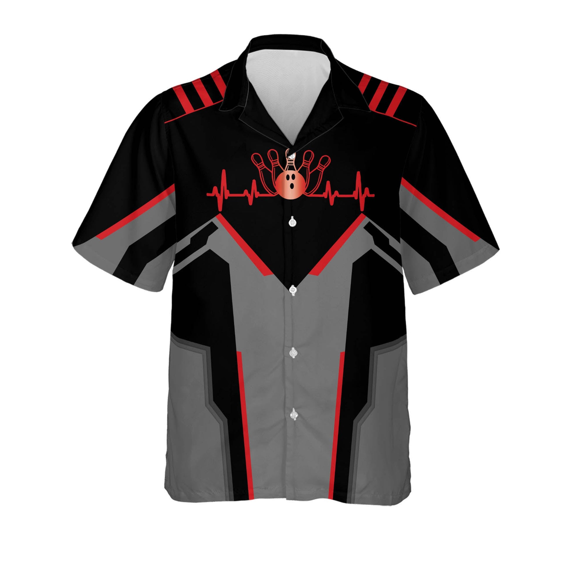 Button-Down Hawaiian Shirt HB0042