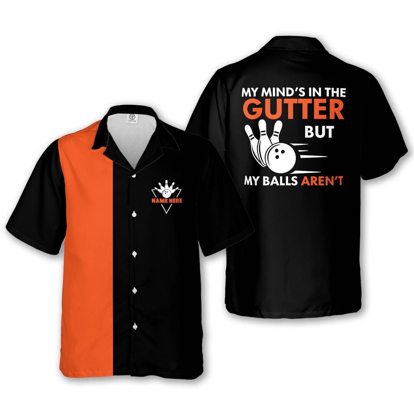 My Mind's in The Gutter Hawaiian Shirt HB0046