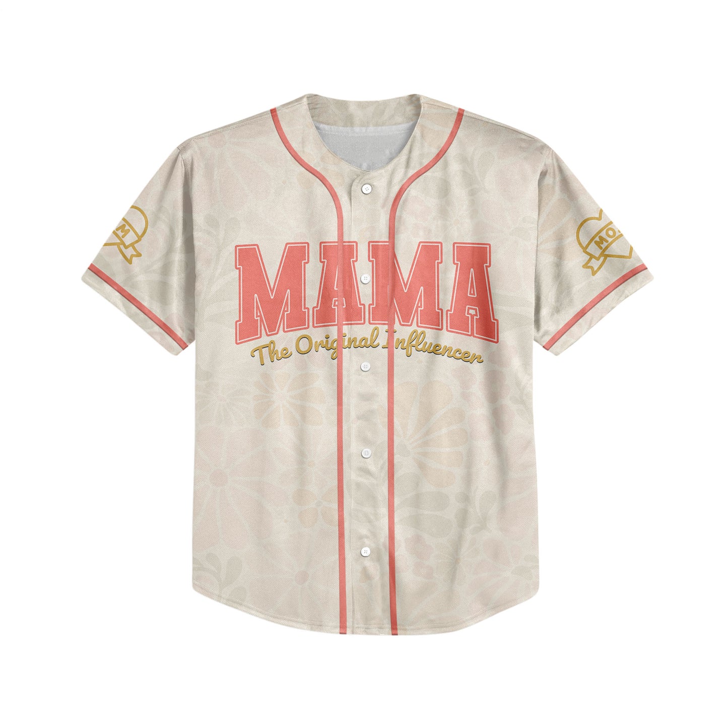 Custom Mama The Original Influencer Baseball Jersey