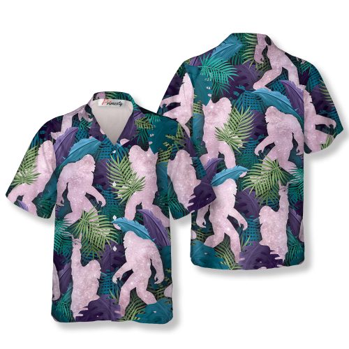 Tropical Dream Bigfoot Hawaiian Shirts - Primesty