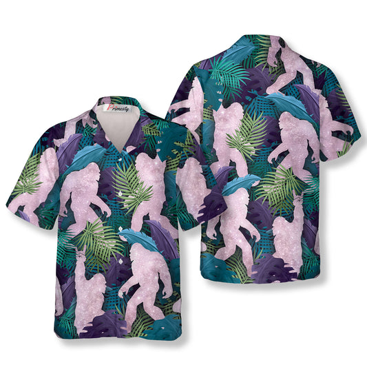 Tropical Dream Bigfoot Hawaiian Shirts - Primesty
