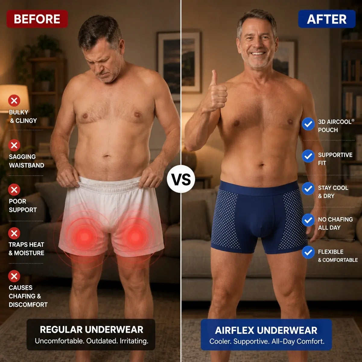 Bamboo Ultimate Comfort Leakproof and Shaping Briefs