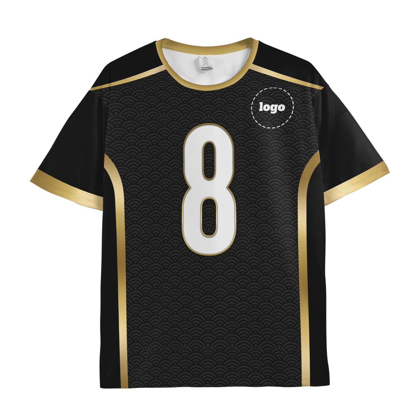 Custom Team Royal Black Soccer Jersey