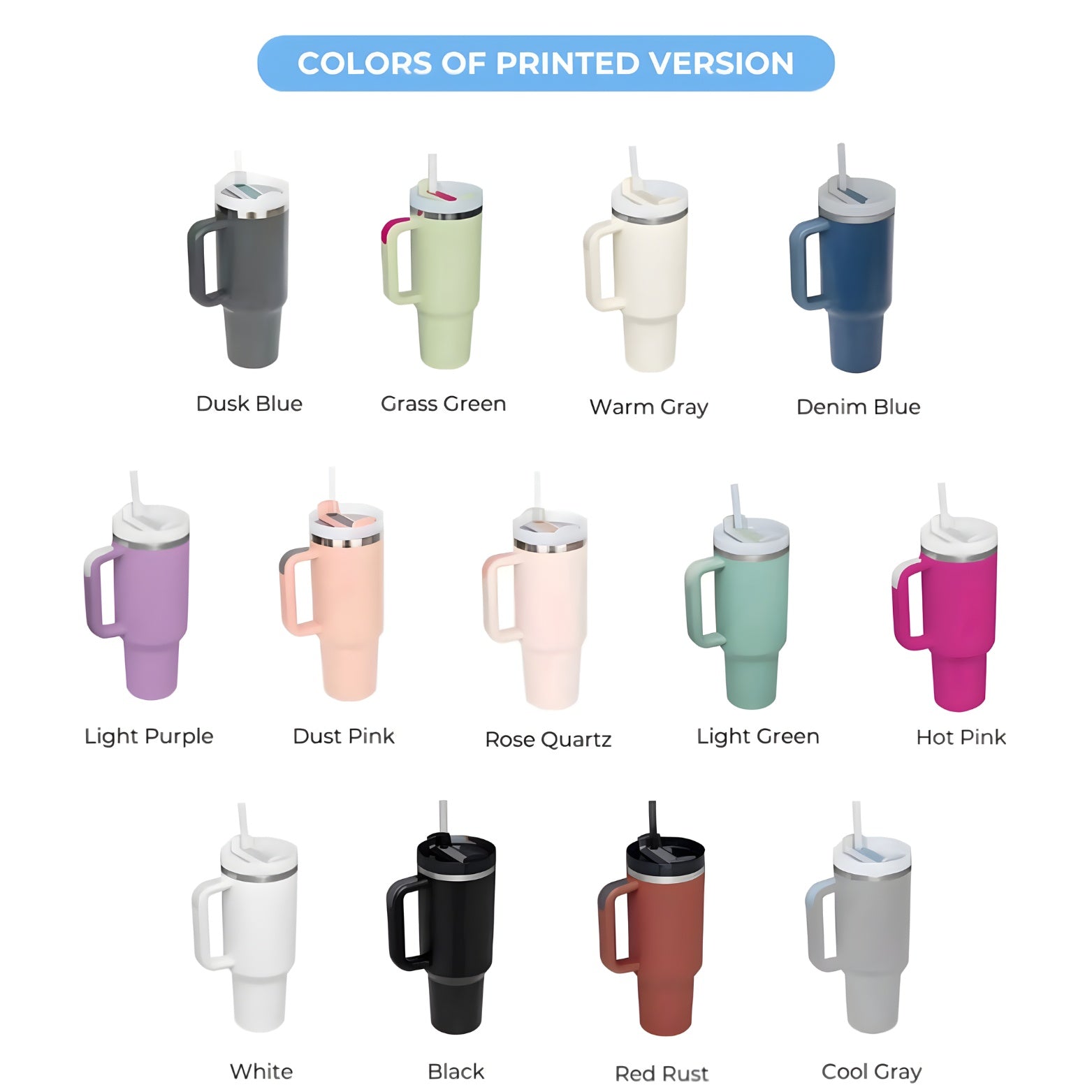 Masters Golf Tumbler 40oz, Golf Tournament 2026 Tumbler, Printed Golf Tumblers With Handle, Golf Lover Gift TBGTP02