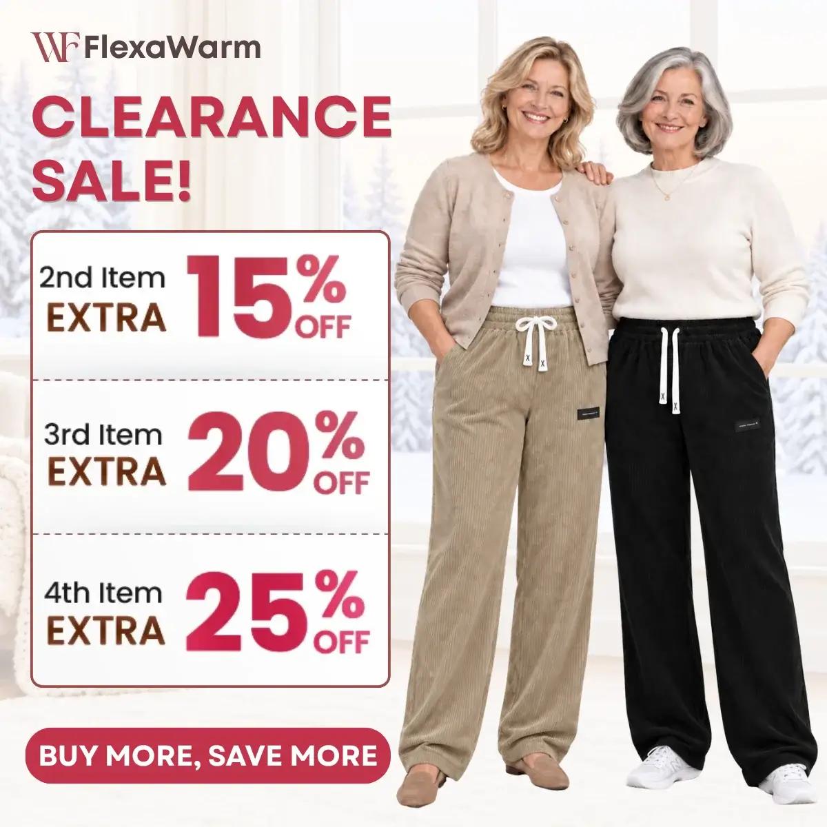 FlexaWarm corduroy pants
