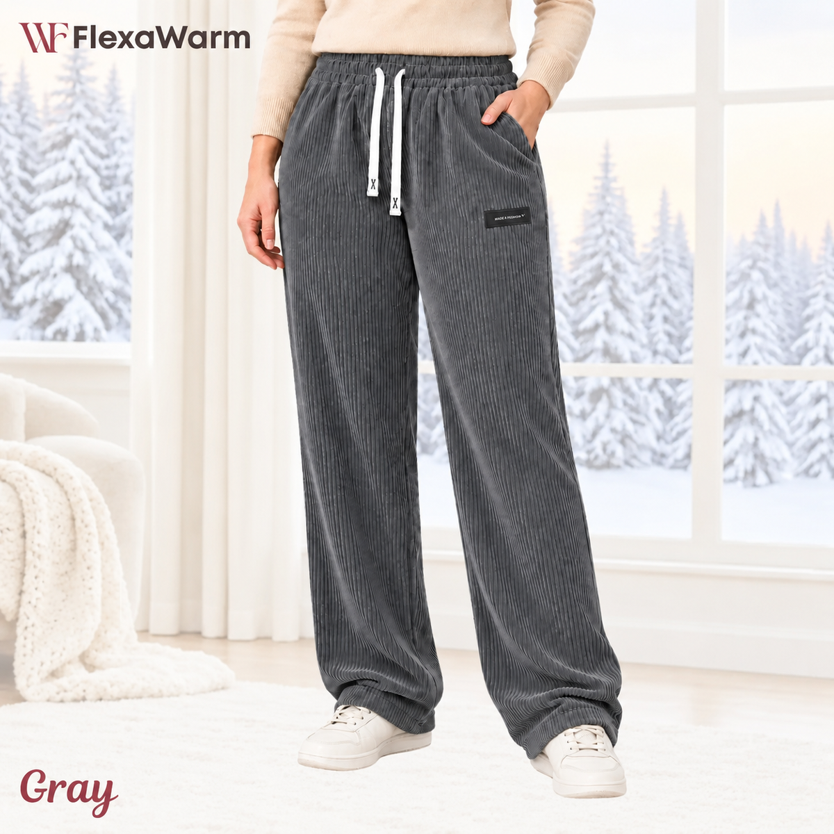 FlexaWarm pants - Gray