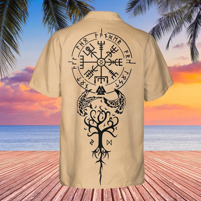 Viking Odin Hawaiian Shirt: Norse Mythology Aloha Shirt