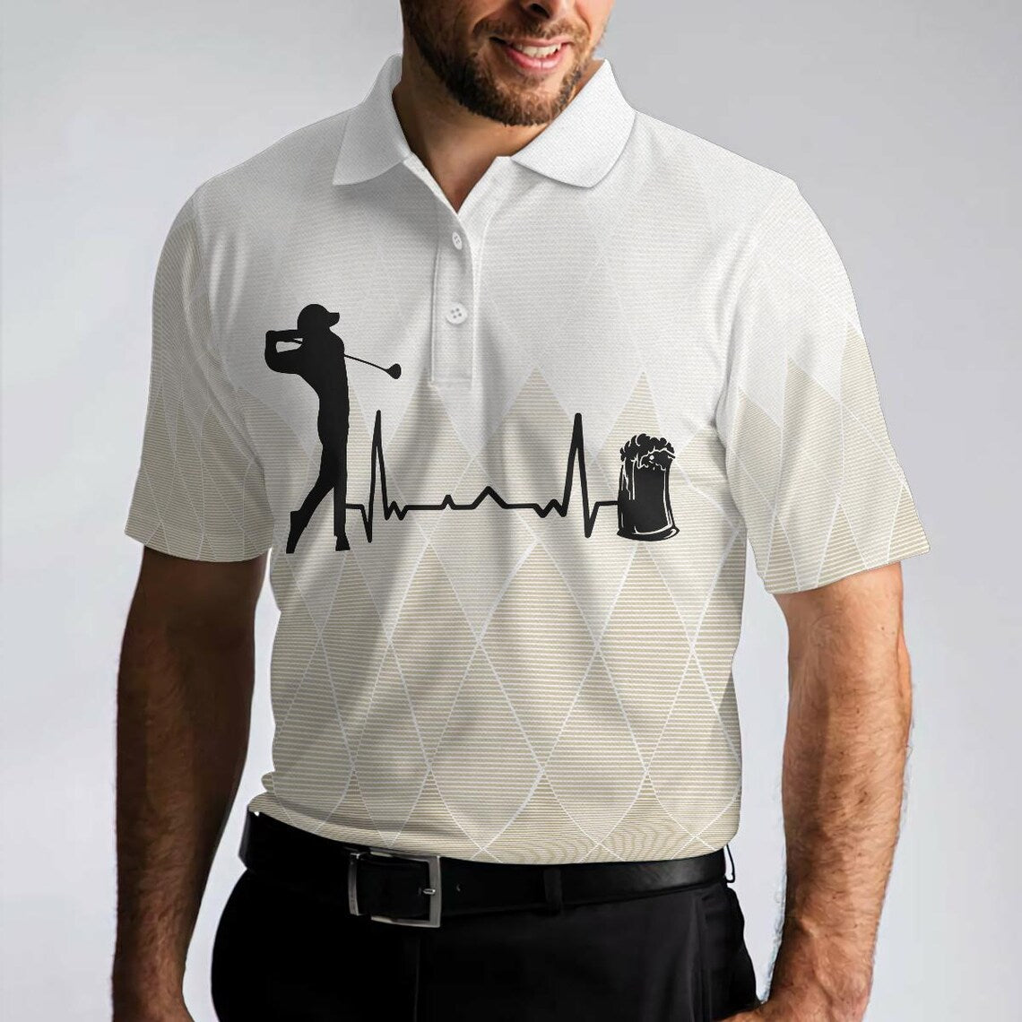 My Drinking Team Has A Golfing Problem Golf Polo Shirt